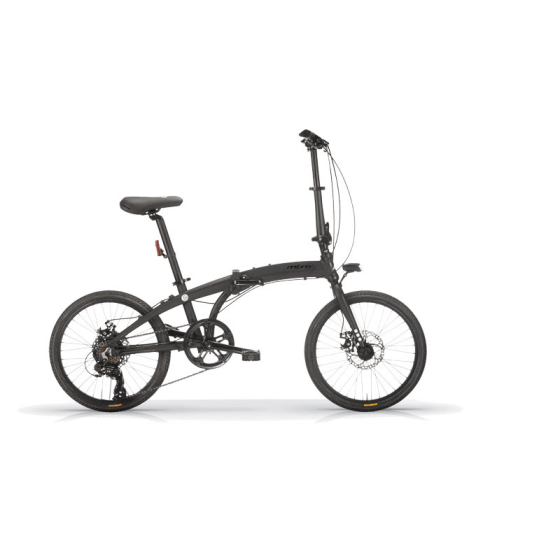 Zwarte Vouwfiets SNAP 20 Zwarte Vouwfiets SNAP 20